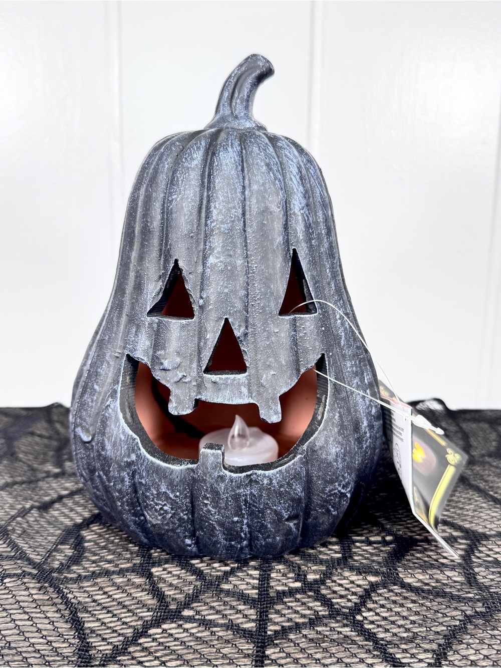 NEW Target Bullseye Playground Terracotta Light-Up Pumpkin